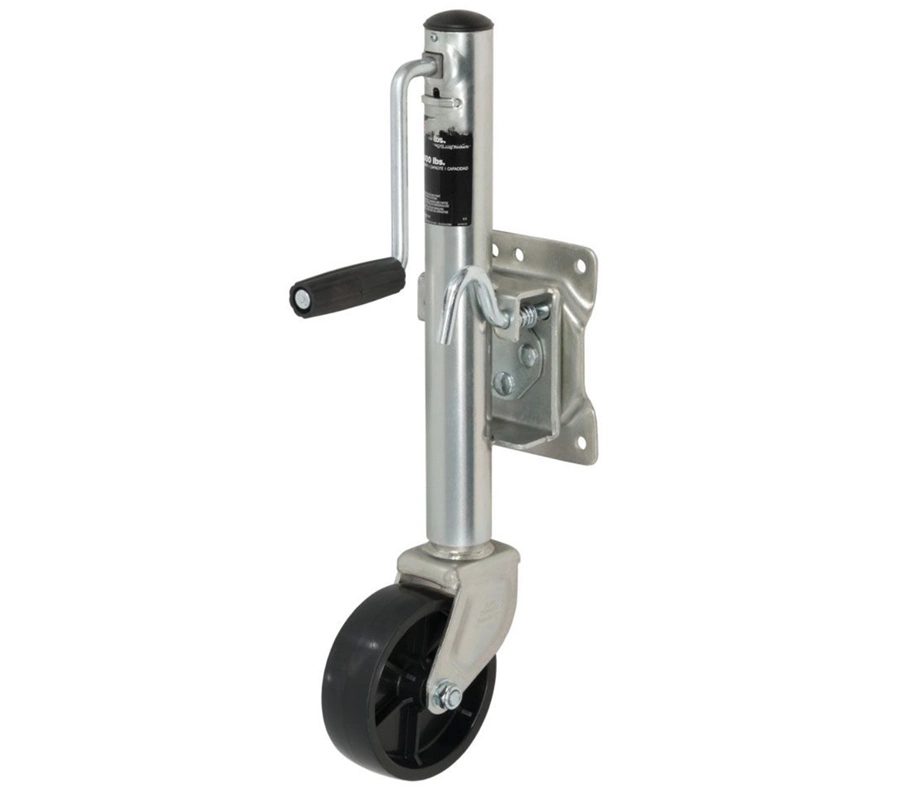 Trailer Jack with 6&quot; Wheel (1, 200 LBS, 10&quot; TRAVEL)