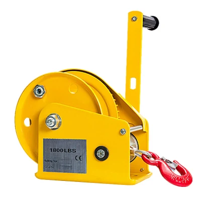 2600lb Heavy Duty Boat Trailer Auto Brake Manual Hand Winch