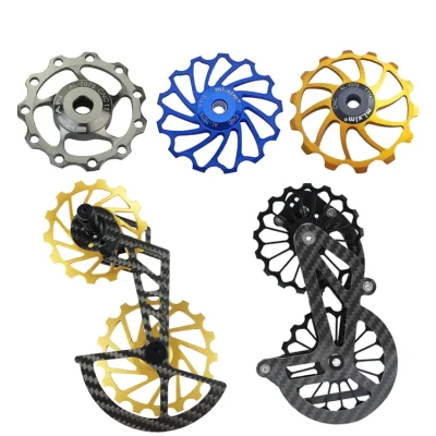 Custom Rear Derailleur Pulleys Jockey Wheel for Shimano BMX Bicycle Bike