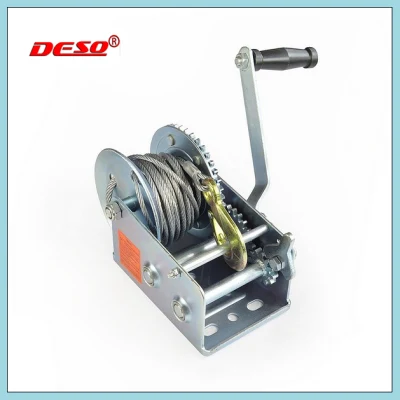 Portable Steel Cable Manual Hand Winch