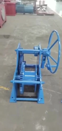 400kn Manual Winch Small Trailer Hand Winch 5ton Lifting Hand Winch for Sale