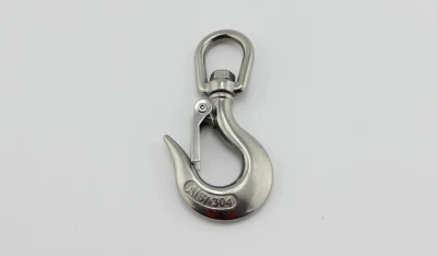 316/304 Stainless Steel Boat Accessories Precision Casting Rigging for Swivel Eye Hook with Latch Marine Hardware for Boat/Yacht/Ship Price USA 3/8