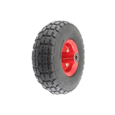 Spare Wheesl Parts Metal Rim Solid Rubber Tyre 200X50mm for Trailer Jockey Wheels