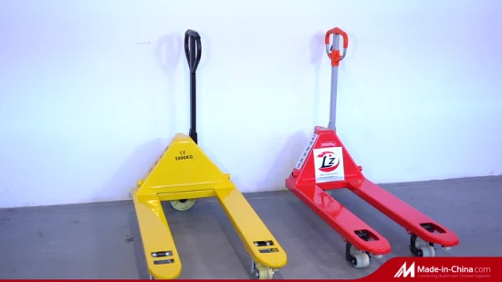 European Standard 2500kg 5000kg Hand Pallet Jack with CE TUV Certificate